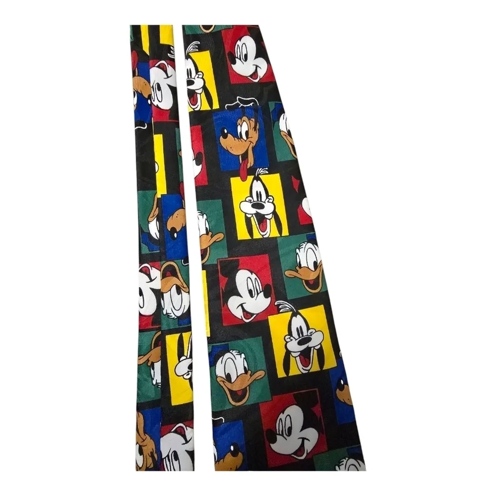 Mickey Unlimited Necktie By Balancine Inc 100% Polyester Classis Cartoon Donald